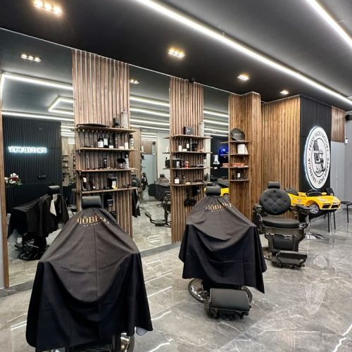 دکور آرایشگاه مردانه