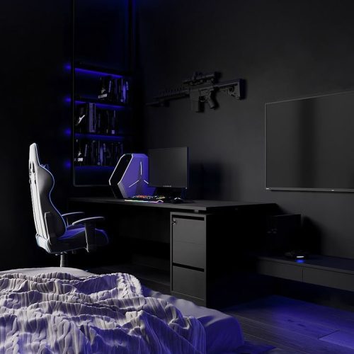 اتاق خواب پسرانه لاکچری