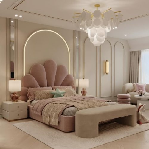 دکور اتاق خواب دخترانه