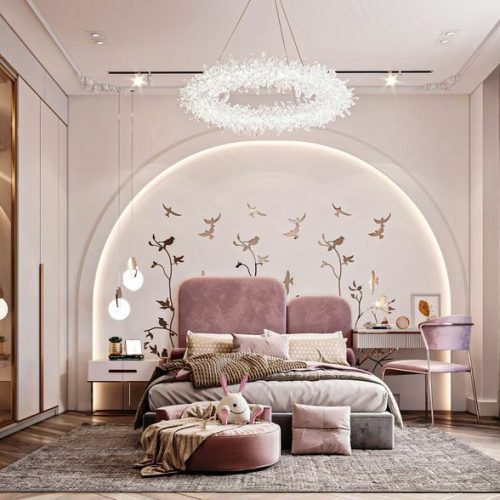 دکور اتاق خواب دخترانه