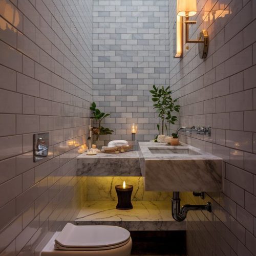 طراحی سرویس بهداشتی کوچک