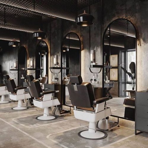 دکور آرایشگاه مردانه