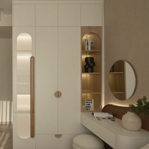 مدل کمد دیواری اتاق خواب کوچک